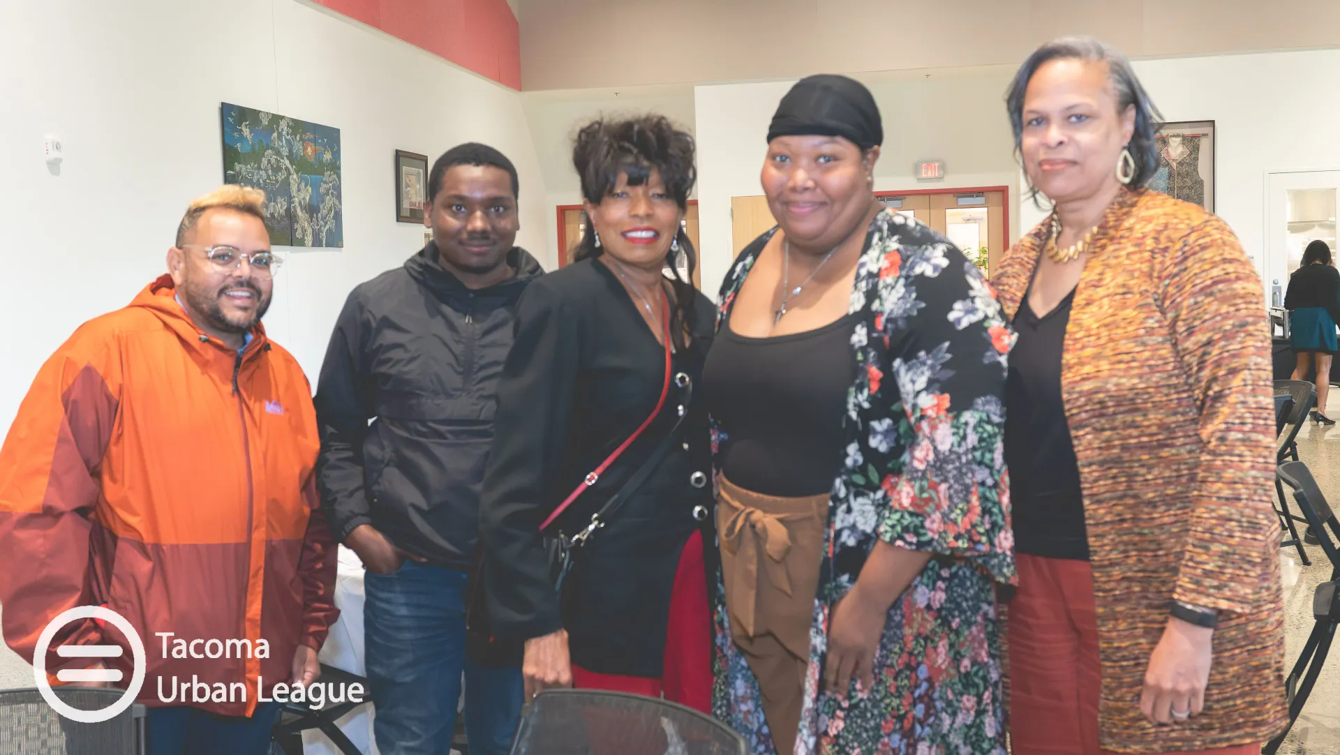 Community members from different generations gather together at a Tacoma Urban League event